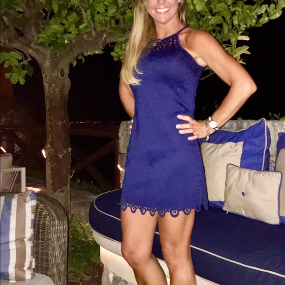 Lilly Pulitzer Navy dress - Picture 9 of 10